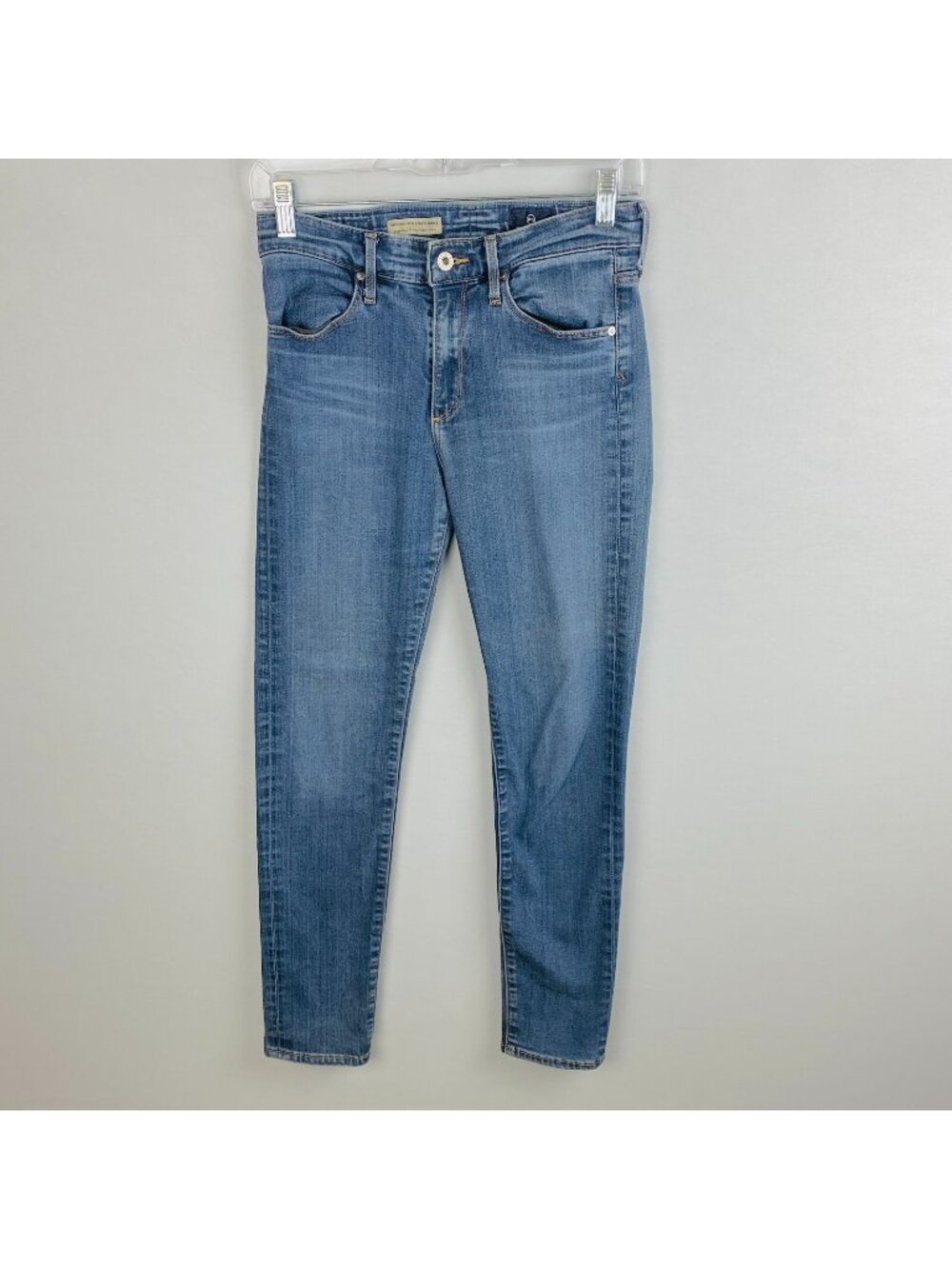 AG Adriano Goldschmied HR Stevie Ankle Slim Straight 4 Pocket Cropped Jeans 26